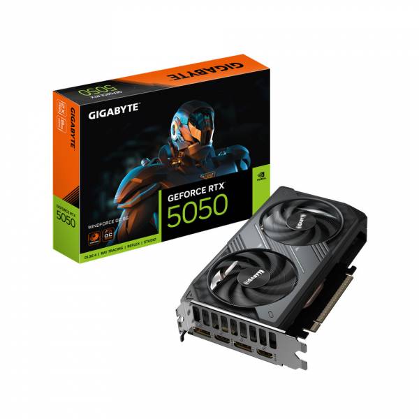 GIGABYTE GeForce RTX 5050 Windforce OC 8GB GDDR6